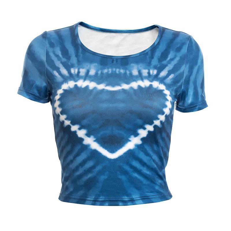 Tye-Dye Heart Slim Fit T-Shirt